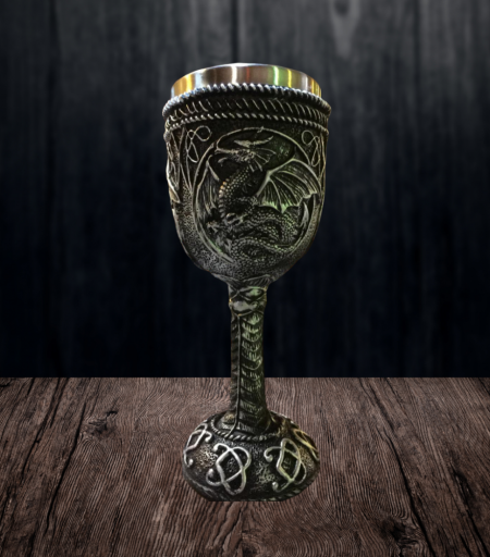 Taça Hidromel Dragão Prateado
