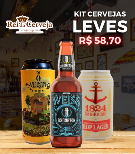 Kit Cervejas Leves