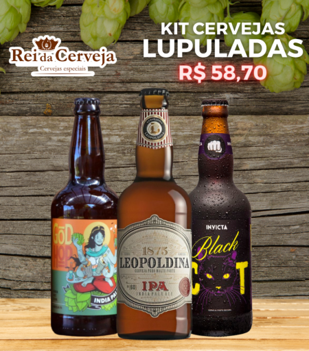 Kit Cervejas Lupuladas