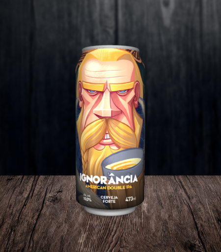 Krug Bier Ignorância Double IPA - Rei da Cerveja