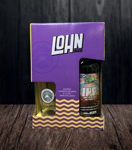 Kit Lohn Bier IPA + Copo