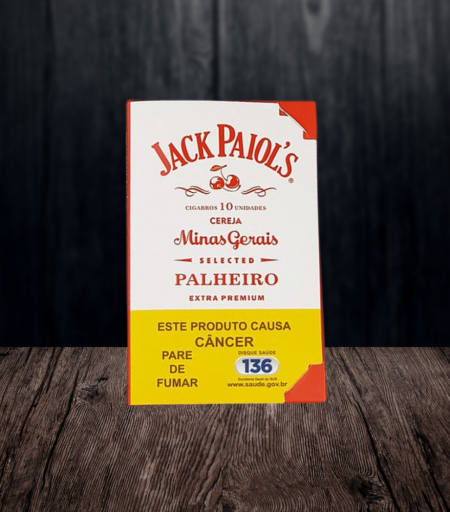 Cigarro de palha Jack Paiol's Cereja